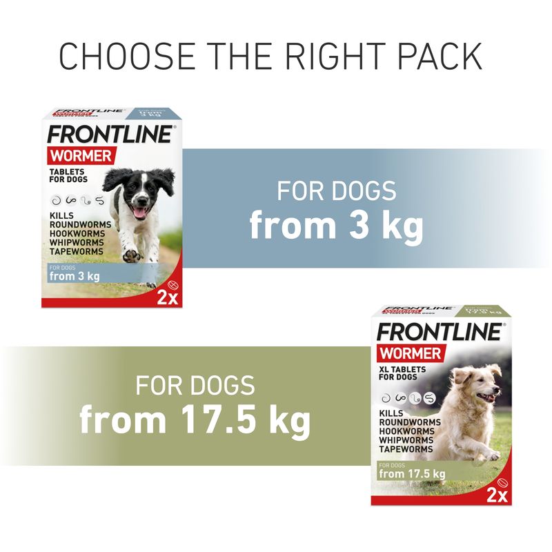 FRONTLINE® Wormer XL Tablets for Dogs || Frontline || view 4
