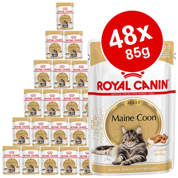 Royal Canin Breed Wet Cat Food Saver Pack 48 x 85g || undefined || view 1