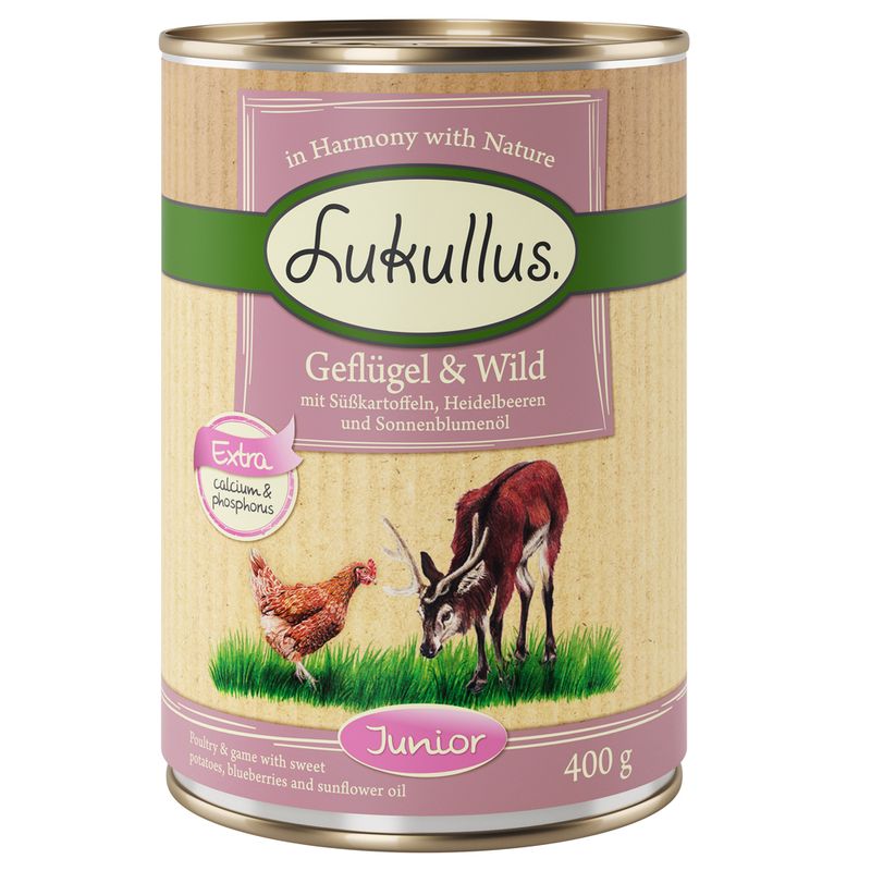 Lukullus Junior Saver Pack 24 x 400g || Lukullus || view 2