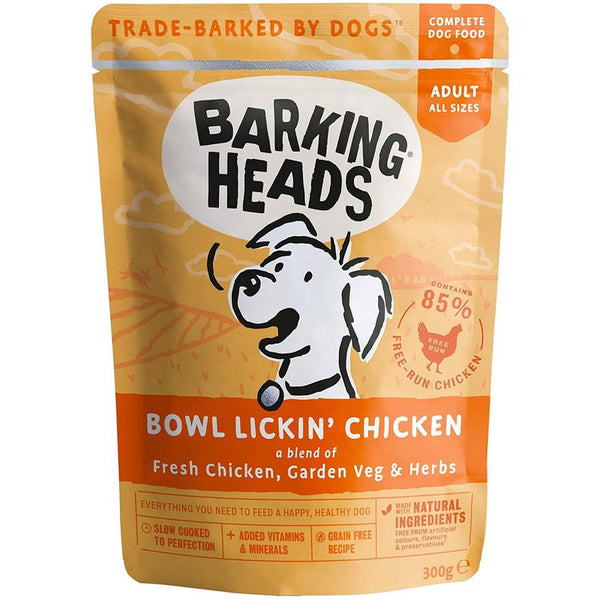 Barking Heads Bowl Lickin’ Chicken || barking heads || view 1