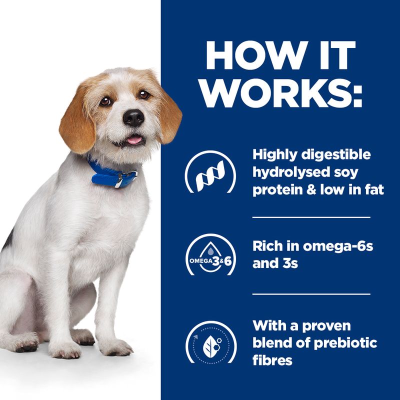 Hill's Prescription Diet z/d Food Sensitivities Low Fat Hydrolysed Soy || Hill's Prescription Diet || view 4