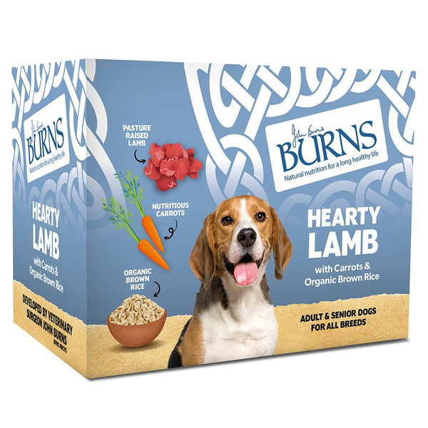 Burns Hearty Lamb, Vegetables & Brown Rice 6 x 395g || Burns || view 1