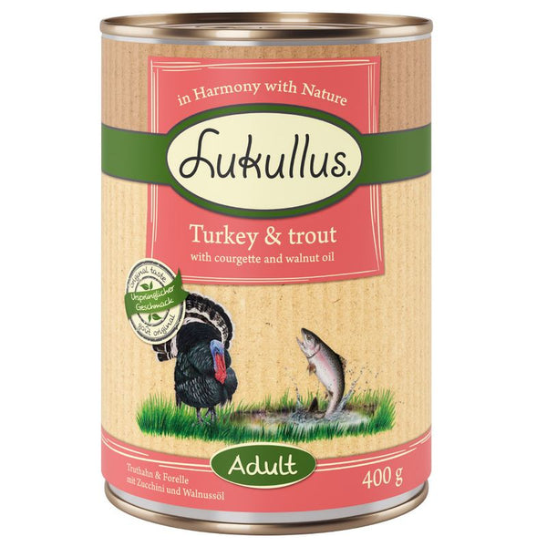 Lukullus Adult Turkey & Trout - Grain-Free || Lukullus || view 1