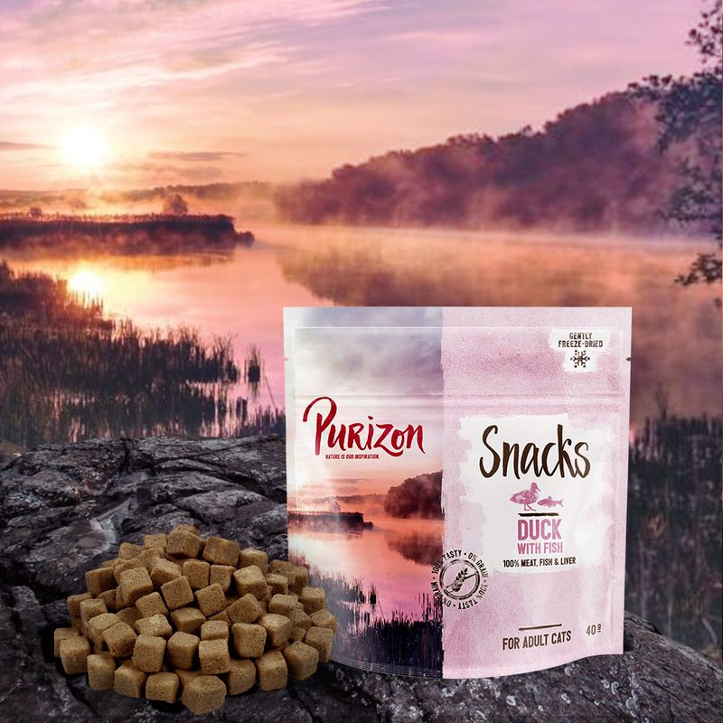 Purizon Cat Snacks - Grain-Free Duck with Fish || Purizon || view 2