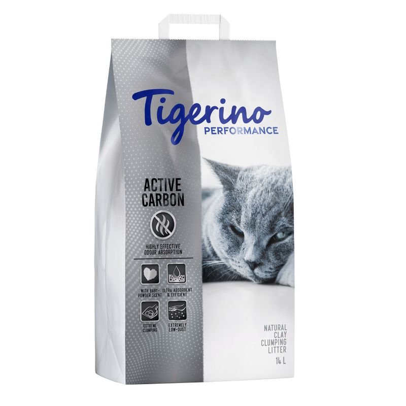 Tigerino Performance Active Carbon Cat Litter – Baby Powder Scent || Tigerino || view 1