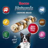 Rocco Smoked Rawhide Plaited Chews || Rocco || view 3