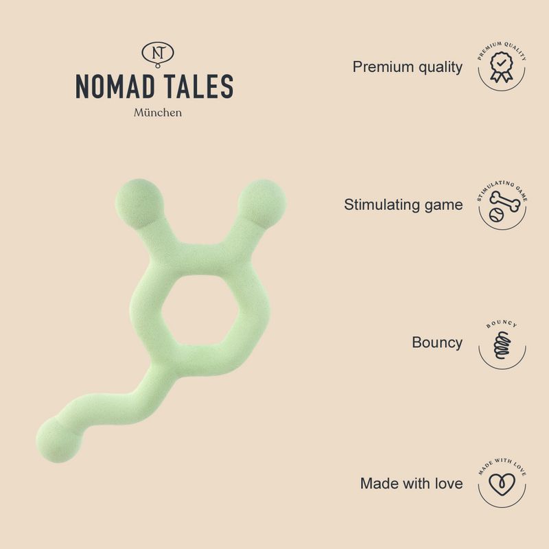 Nomad Tales Bloom Molecule Dog Toy || Nomad Tales || view 3