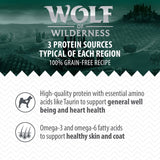 Wolf of Wilderness Adult "The Taste of" 6 x 400g || Wolf of Wilderness || view 3