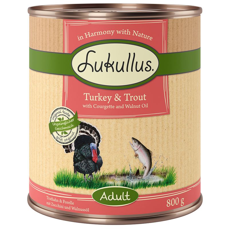 Lukullus Adult Turkey & Trout - Grain-Free || Lukullus || view 2