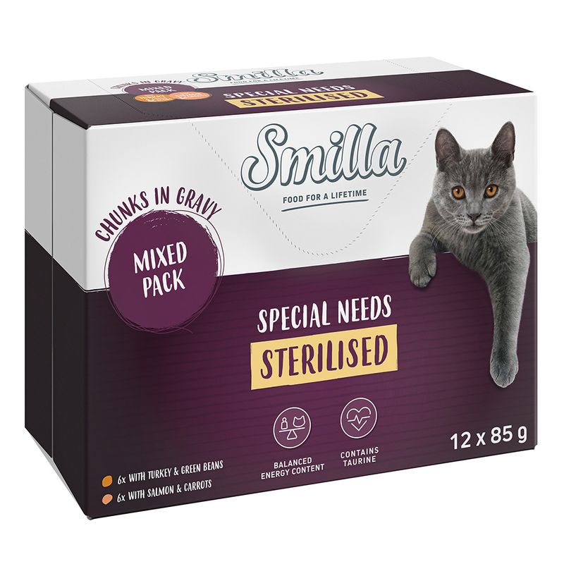 Smilla Special Needs Sterilised Adult Pouches Chunks with Vegetables