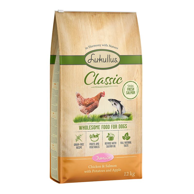 Lukullus Classic Junior Grain-Free Chicken & Salmon || Lukullus || view 1