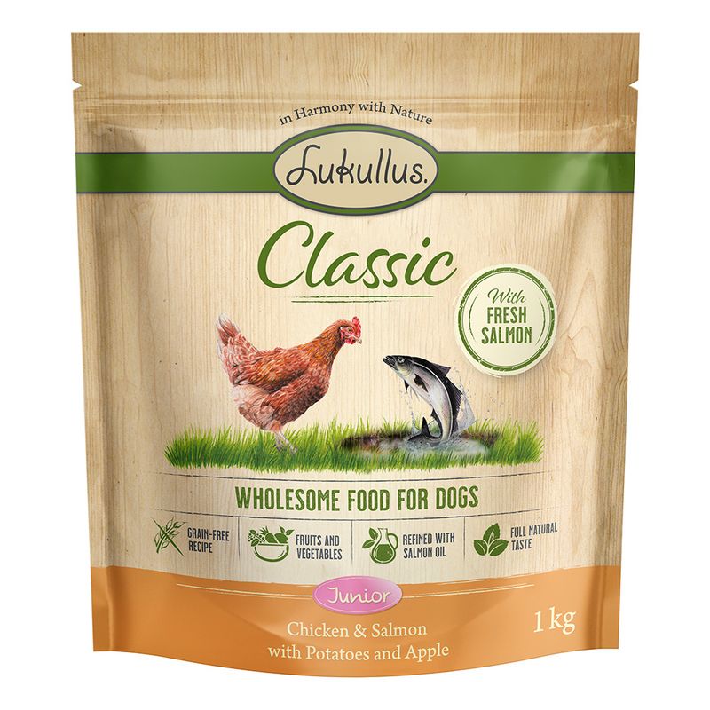 Lukullus Classic Junior Grain-Free Chicken & Salmon || Lukullus || view 2