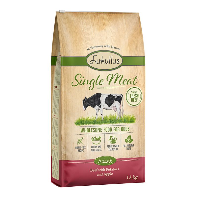 Lukullus Grain-Free Single Meat Beef || Lukullus || view 1