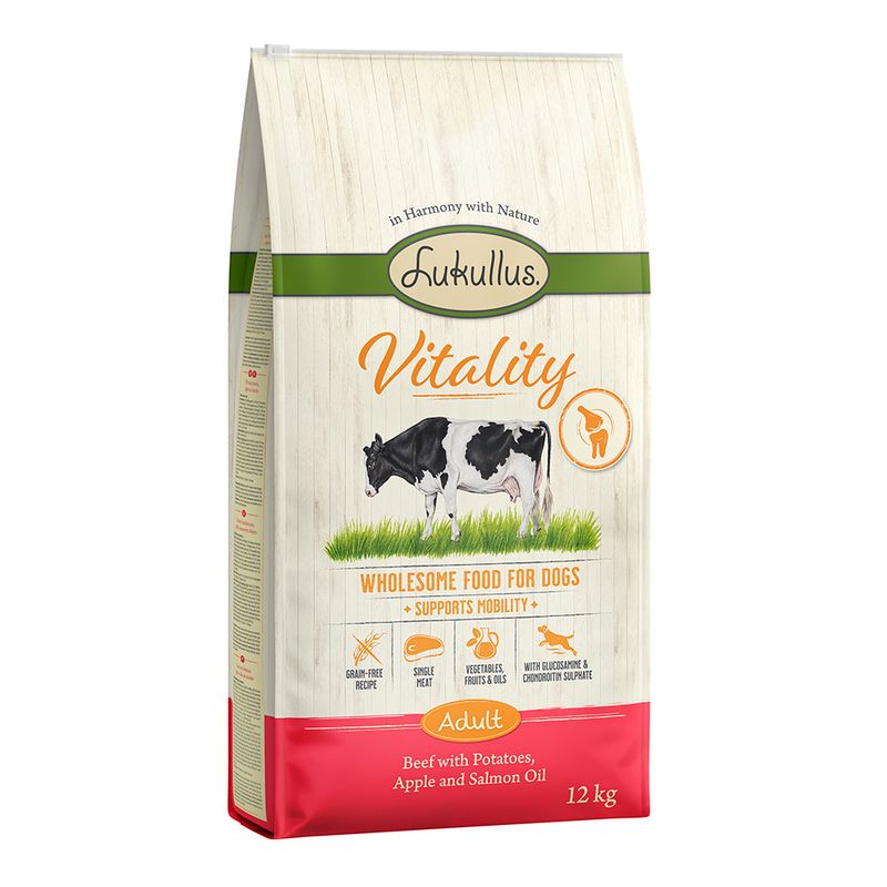 Lukullus Vitality Adult Grain-Free Mobility Support Beef || Lukullus || view 1
