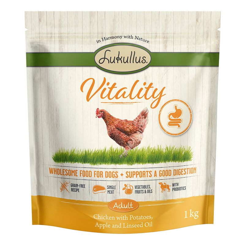 Lukullus Vitality Adult Grain-Free Digestive Support Chicken || Lukullus || view 2