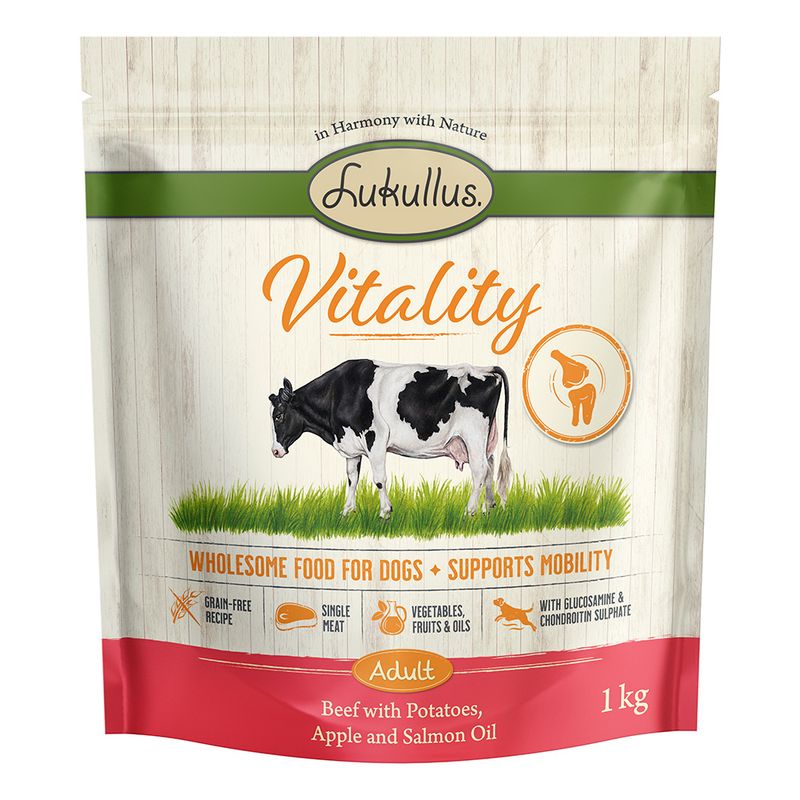 Lukullus Vitality Adult Grain-Free Mobility Support Beef || Lukullus || view 2