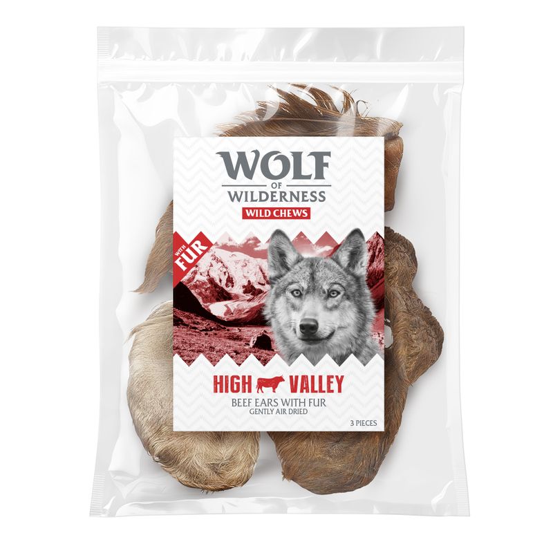 Wolf of Wilderness Dried Ears Dog Chews Trial Pack || Wolf of Wilderness || view 4