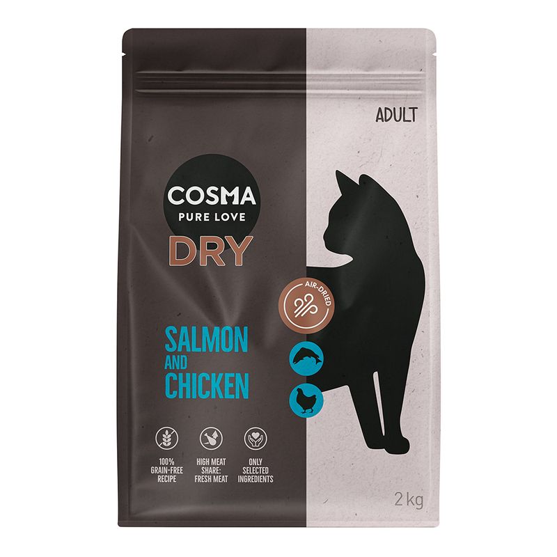 Cosma Salmon & Chicken Dry Food || Cosma || view 2