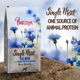 Purizon Single Meat Adult Dog - Grain-Free Salmon with Cornflower Blossoms || Purizon || view 1