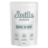 Smilla Chunks in Gravy, contains taurine, balanced nutrition, no added sugar, 85 g.