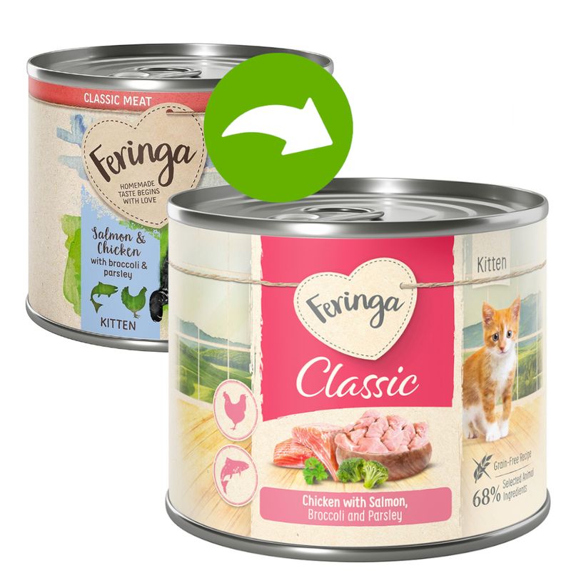 Feringa Classic Meat Menu Kitten Saver Pack 24 x 200g || undefined || view 2