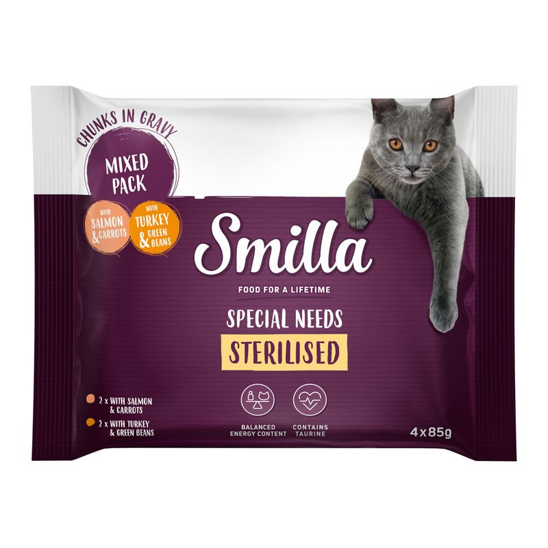 Smilla Special Needs Sterilised Adult Pouches Chunks with Vegetables