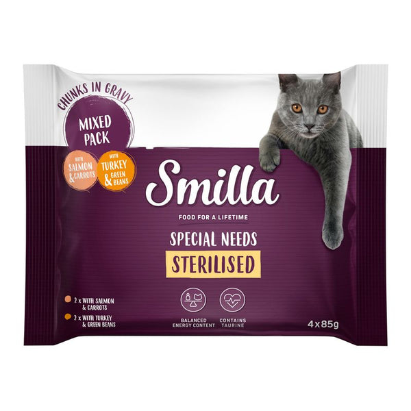 Smilla Special Needs Sterilised Adult Pouches Chunks with Vegetables