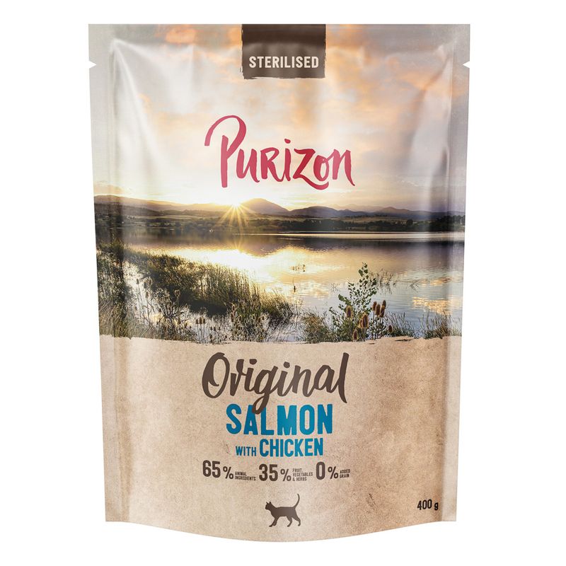 Purizon Sterilised Adult Salmon with Chicken - Grain-Free