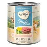 Feringa Single Meat Adult, Veal with Broccoli and Dandelion, Grain-Free Recipe, 75% Selected Animal Ingredients, Suitable for Sensitive Cats, 800g.