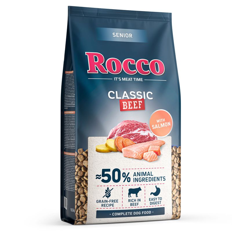 Rocco Senior Classic Beef with Salmon