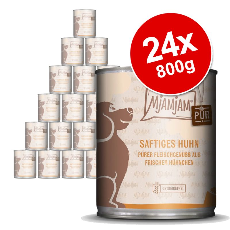 MjAMjAM Pure Single Meat Saver Pack 24 x 800g || MjAMjAM || view 1