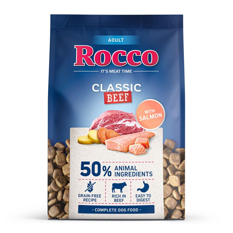 Rocco Adult Classic Beef with Salmon