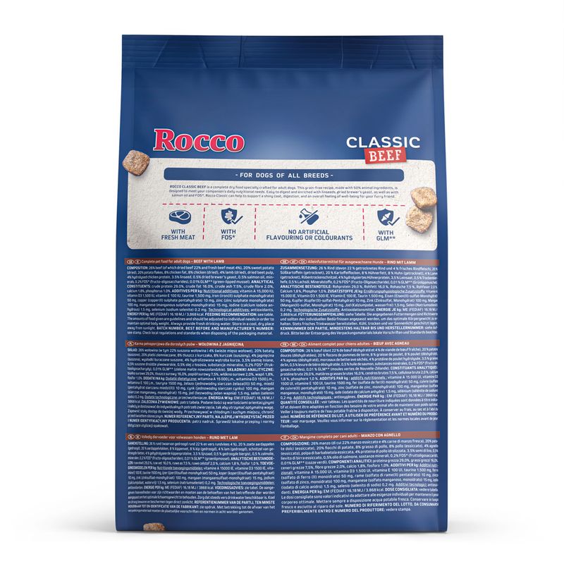 Rocco Adult Classic Beef with Lamb