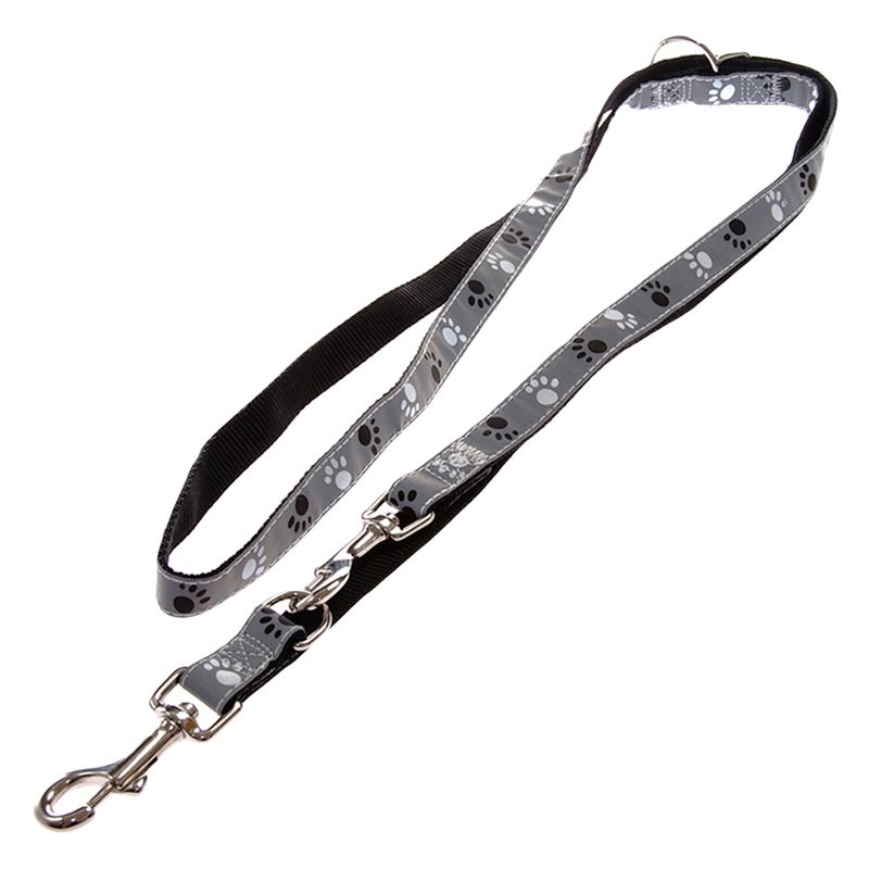 Trixie Reflective Paws Dog Lead - Silver || Trixie || view 2