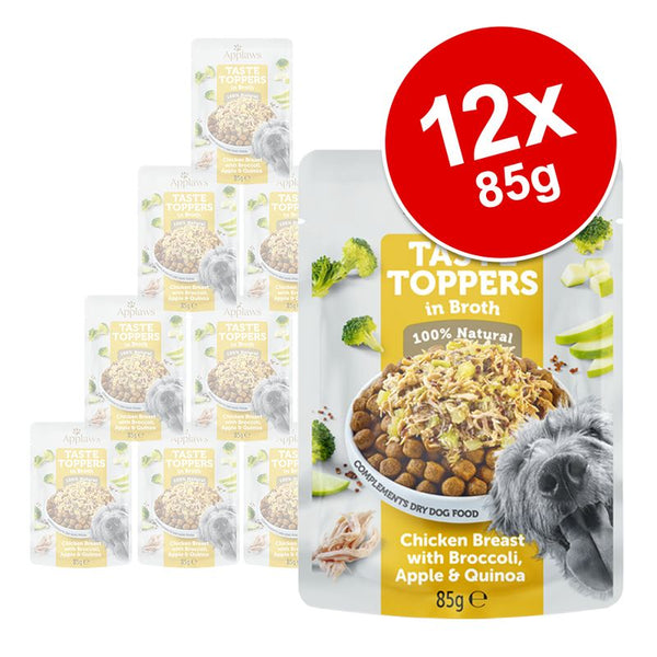 Applaws Taste Toppers in Broth 12 x 85g || Applaws || view 1