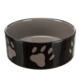Trixie Ceramic Bowl with Paw Prints || Trixie || view 1