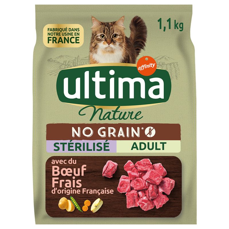 Ultima Nature No Grain Sterilised - Beef || Affinity Ultima || view 1