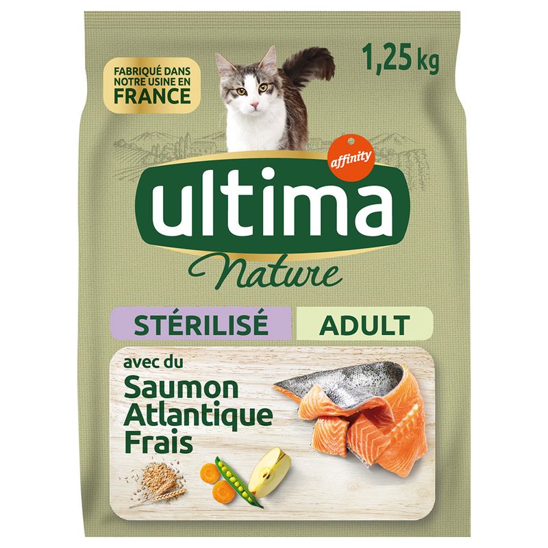 Ultima Nature Sterilised - Salmon || Affinity Ultima || view 1