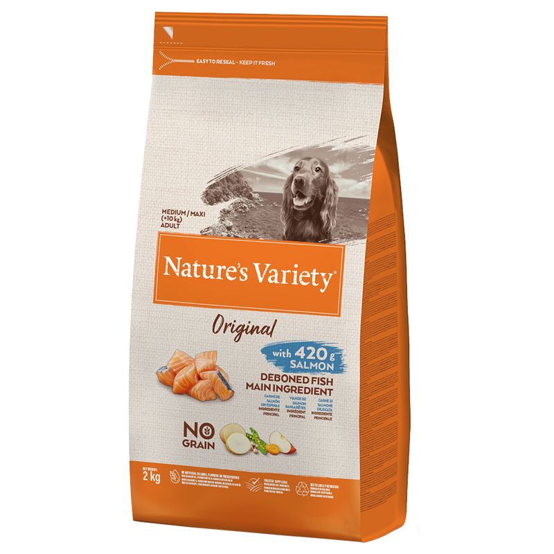 Nature's Variety No Grain Medium/Maxi Adult Salmon || Nature’s Variety || view 1