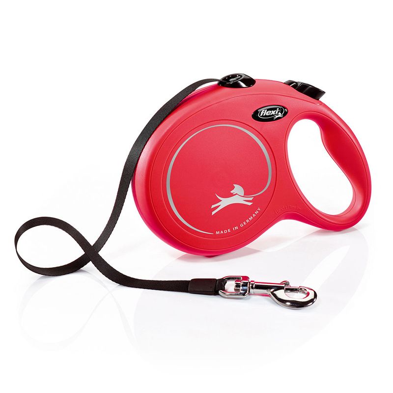 flexi New Classic webbing leash L red, 8 m || flexi || view 1