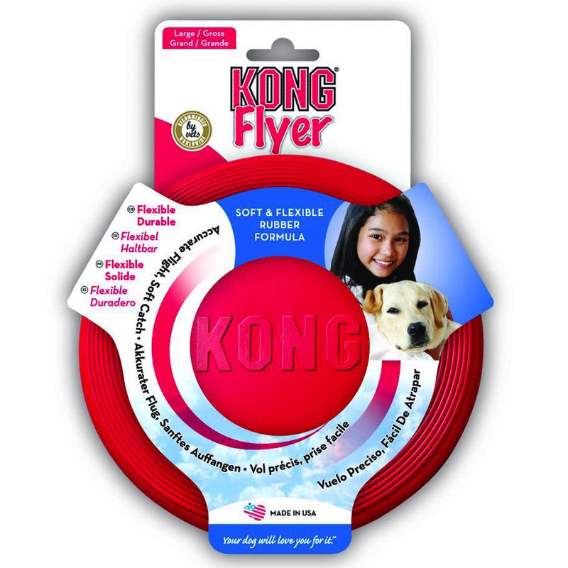 KONG Flyer Dog Frisbee || KONG || view 1