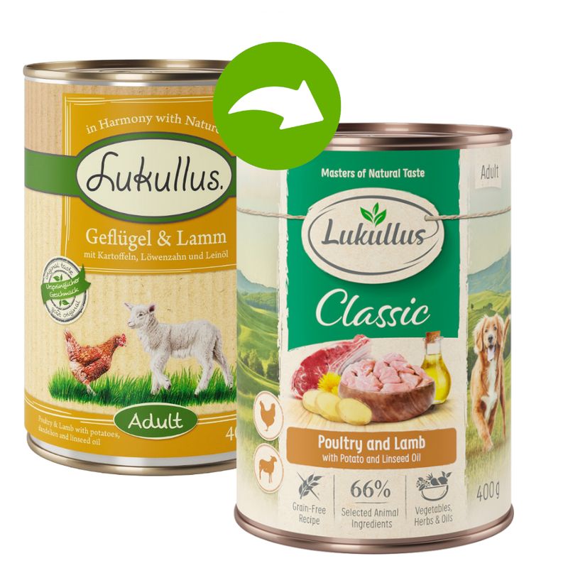 Lukullus Saver Pack 24 x 400g || Lukullus || view 1