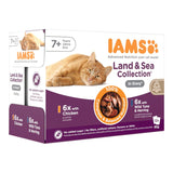 IAMS Advanced Nutrition Senior Land & Sea Collection in Gravy || undefined || view 1