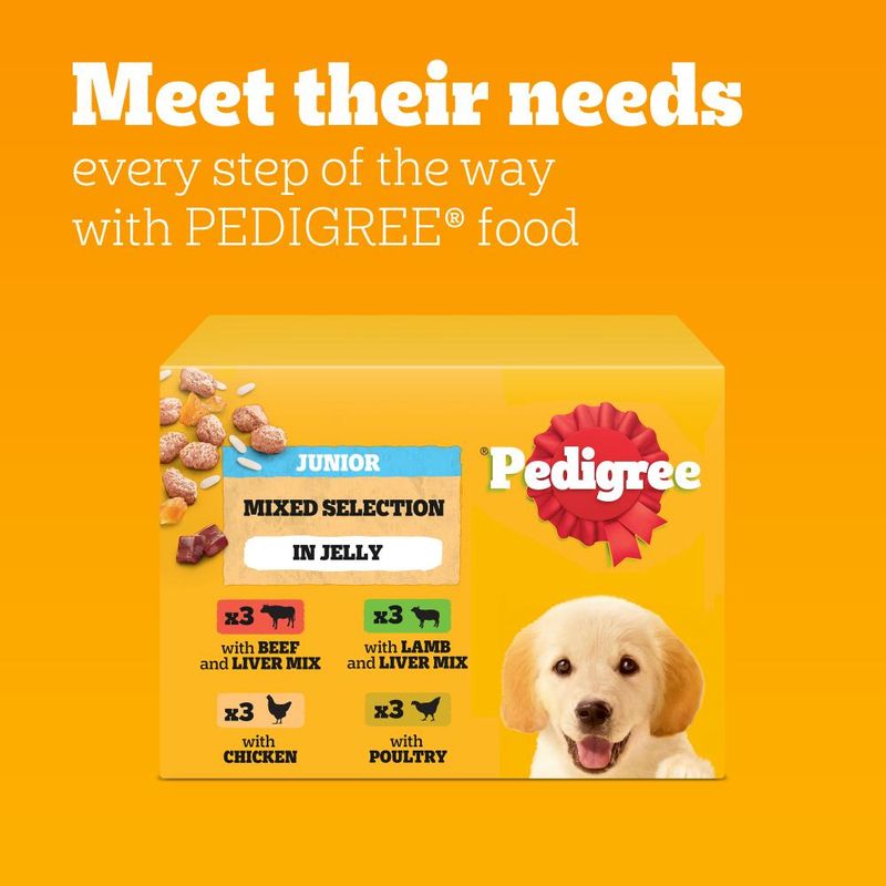 Pedigree Puppy Pouches Mixed Pack in Jelly || Pedigree || view 7