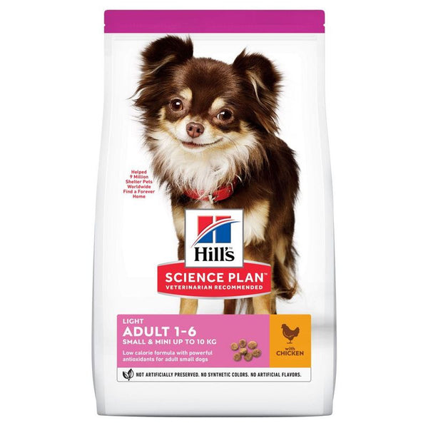 Hill's Science Plan Adult 1-6 Light Small & Mini with Chicken || Hill's Science Plan || view 1