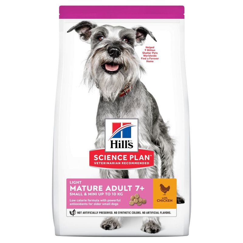 Hill’s Science Plan Mature Adult 7+ Light Small & Mini with Chicken || Hill's Science Plan || view 1