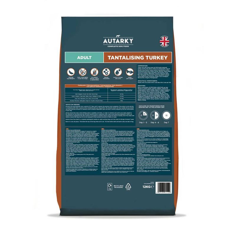 Autarky Adult Grain Free - Tantalising Turkey & Potato || Autarky || view 2