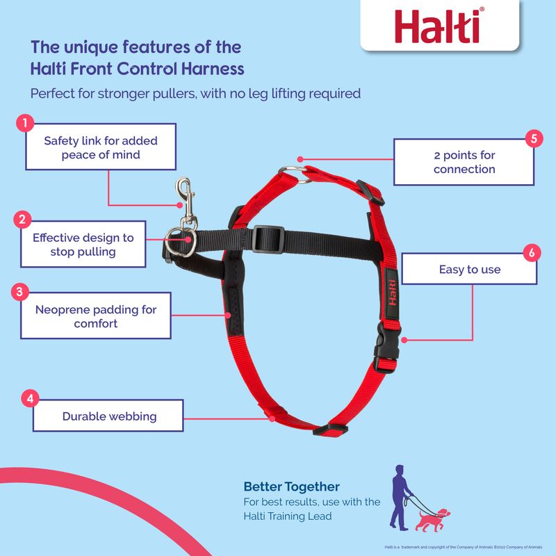 Halti Front Control Training Harness || Halti || view 9