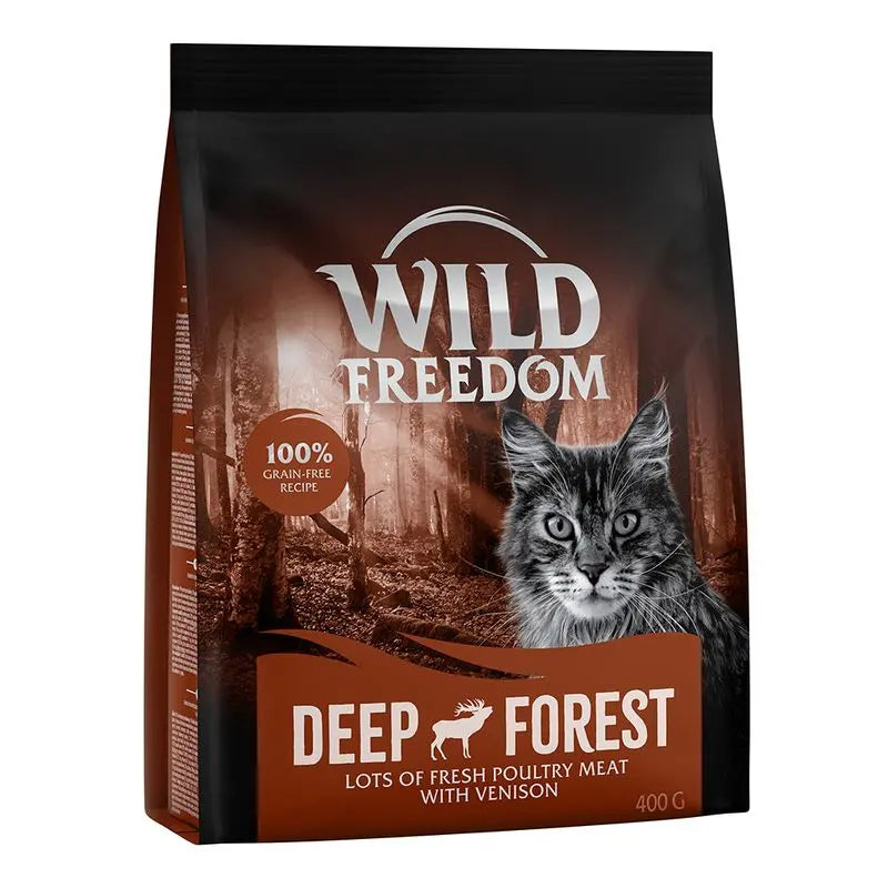 3 x 400g Wild Freedom Dry Cat Food - Try Now! Petszo