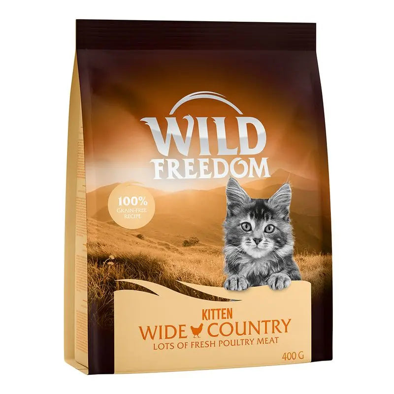3 x 400g Wild Freedom Dry Cat Food - Try Now! Petszo